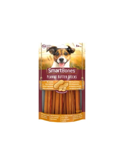 Smart Bones Tavuklu Fıstık Ezmeli Sticks Köpek Ödülü 5'li