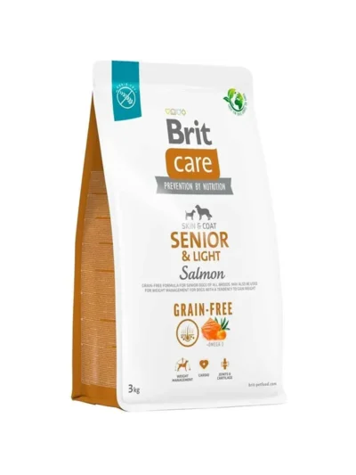 Senior Light Tahılsız Somonlu Yaşlı Diyet Köpek Maması 3 Kg