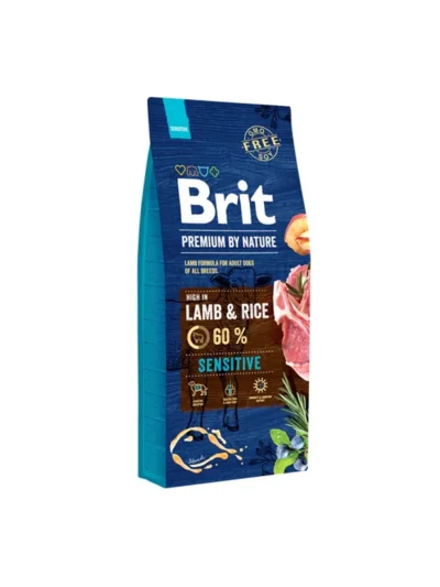 Brit Premium Sensitive Kuzulu Yetişkin Köpek Maması 15 kg