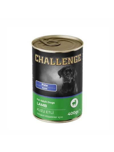 Challenge Kuzu Etli Köpek Konservesi 400 GR