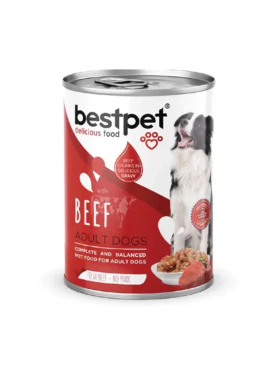 Best Pet Biftekli Köpek Konserve 400 Gram