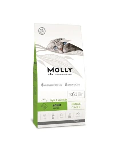 Molly Somonlu Kısırlaştırılmış Kedi Maması 15 Kg