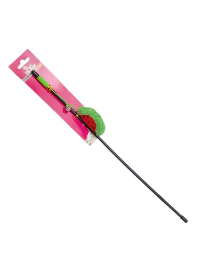 Eastland Peluş Karpuz ve Çıngıraklı Kedi Oltası 40 Cm