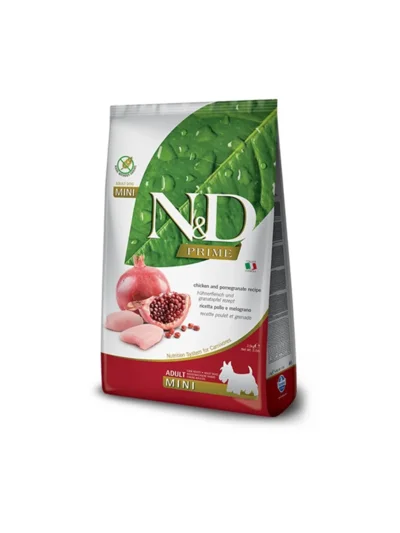 N&D Tavuklu Narlı Adult Mini Yetişkin Köpek Maması 2,5 KG