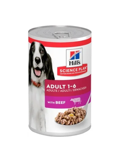 Hills Biftekli Köpek Konserve Maması 370 Gr