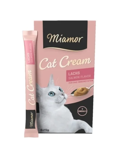 Miamor Cream Somonlu Kedi Ödülü 6X15GR