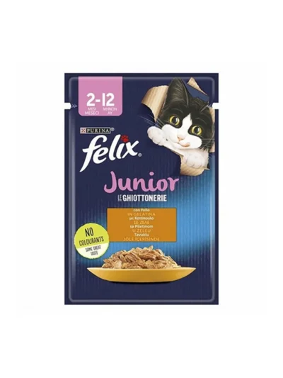 Felix Sığır Etli Yavru Kedi Yaş Maması 85GR