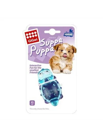 Gigwi 6702 Suppa Puppa Kedi Mavi Mor Yavru Köpek Oyuncağı