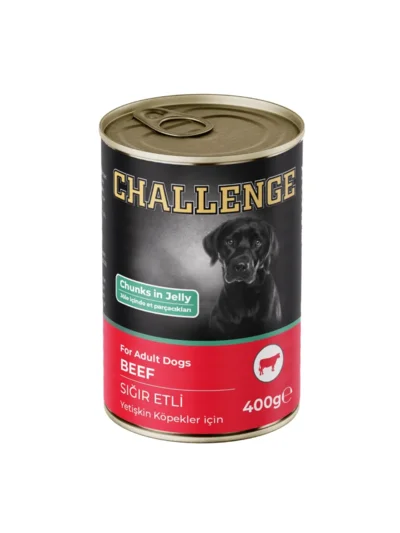 Challenge Sığır Etli Yetişkin Köpek Konservesi 400 gr
