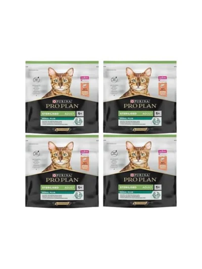 Proplan Sterilised Somon Kısır Kedi Maması 400 Gr X 4 Adet