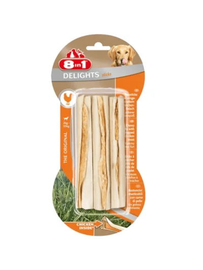 8in1 Delight Sticks Köpek Ödülü