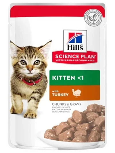 Hills Kitten Hindili Pouch Yavru Kedi Konservesi 85 Gr