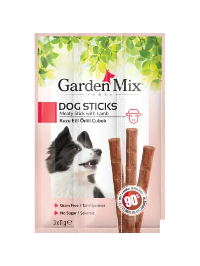 Gardenmix Kuzu Etli Köpek Stick Ödül 3x11 Gr
