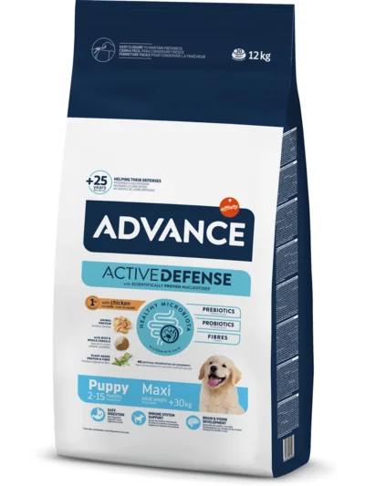 Advance Tavuklu Ve Pirinçli Büyük Irk Yavru Köpek Maması 12 Kg