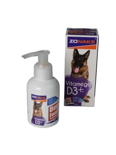 Zonaks Köpekler İçin Vitamega D3+ 100 Ml