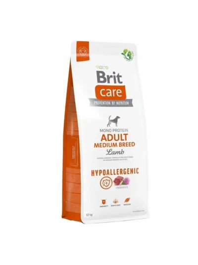 Brit Care Hypo-Allergenic Orta Irk Kuzulu Yetişkin Köpek Maması 12 Kg