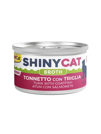 Gimcat Shınycat Broth Barbunlu ve Balıklı Kedi Yaş Maması