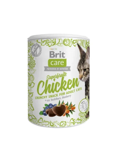 Brit Care Snack Superfruıts Tavuklu Kedi Ödülü 100 Gr