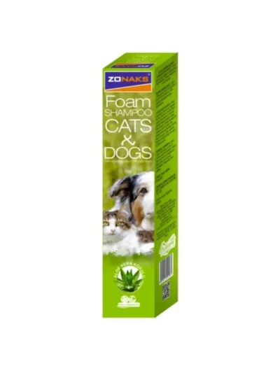 Zonaks KEdi Köpek için Köpük Şampuan 250 ml