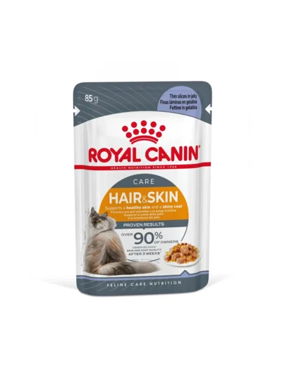 Royal Canin Jelly Hair&Skin Kedi Yaş Maması 85gr