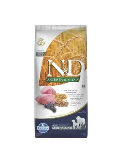 N&D Low Kuzu Etli Yaban Mersinli Köpek Maması 12 Kg