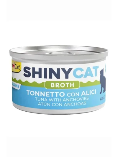 Gimcat Shınycat Broth Ton Balıklı Kedi Yaş Maması