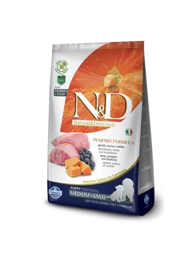 N&D Tahılsız Kuzu Etli Yavru Köpek Maması 12 Kg