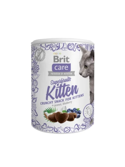 Brit Care Snack SuperFruits Yavru Kedi Ödülü 100 Gr