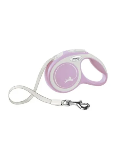 Flexi New Comfort Otomatik Şerit Gezdirme Tasma S 5Mt Rose