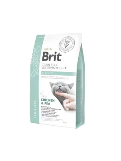 Brit Veterinary Diet Struvite İdrar Yolu Sağlığı Destekleyici Tahılsız Kedi Maması 5 Kg