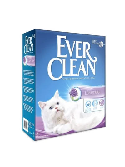 Ever Clean Lavanta Kokulu Topaklaşan Kedi Kumu 10L