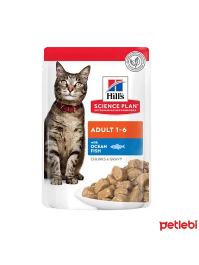 Hill's Okyanus Balıklı Yetişkin Kedi Yaş Maması 85 GR