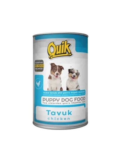 Quik Tavuklu Yavru Köpek Konservesi 400Gr