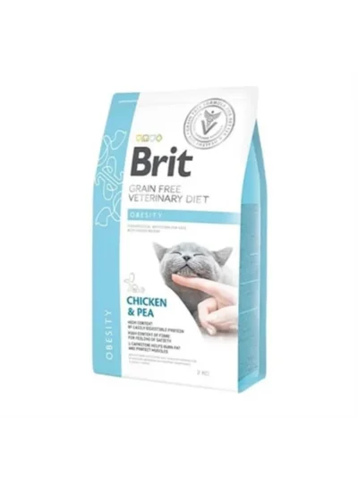Brit Veterinary Diet Kilo Kontrolü İçin Tahılsız Kedi Maması 2 Kg