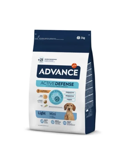 Advance Mini Light Tavuklu Köpek Maması 3 KG