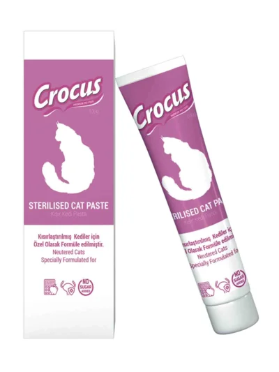 Crocus Sterilised Malt Kedi Macunu 30 Gr