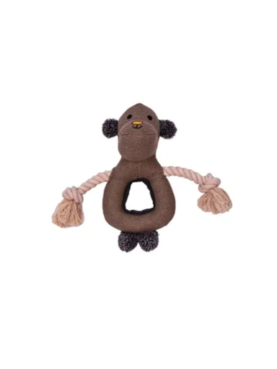 Eastland İpli Peluş Maymun Köpek Oyuncağı 25,5 cm