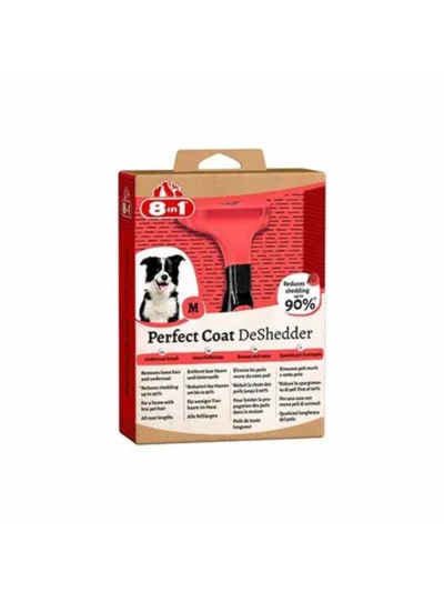 8 in 1 Perfect Coat Kedi Köpek Tüy Toplayıcı Tarak Medium