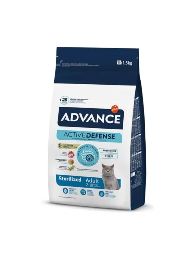 Advance Hindili Kısırlaştırılmış Kedi Maması 1,5Kg