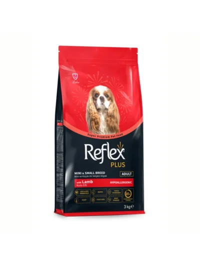 Reflex Plus Kuzu Etli Küçük Irk Yetişkin Köpek Maması 3 KG
