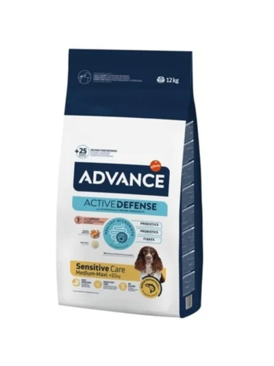 Advance Somon ve Pirinçli Hassas Yetişkin Köpek Maması 12 Kg