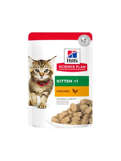 Hills Tavuklu Yavru Kedi Yaş Maması 85 GR