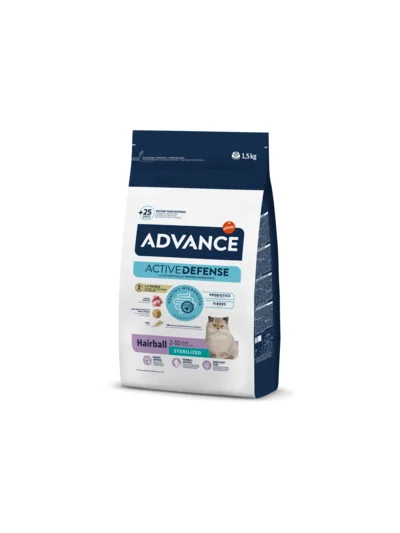 Advance Hairball Hindili Kısır Kedi Maması 1,5Kg