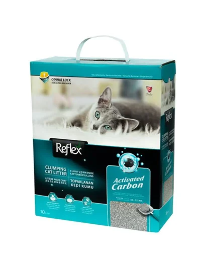 Reflex Kedi Kumu Aktif Karbonlu Topaklanan 10 Lt
