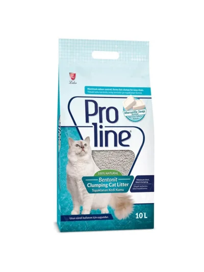 Proline Marsilya Sabunlu Bentonit Kedi Kumu 10LT
