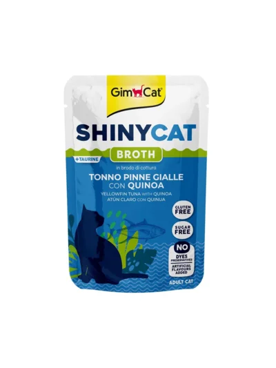 Gimcat Shınycat Ton Balıklı ve Kinoalı Pouch 70 GR