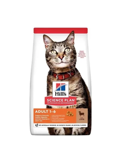 Hills Optimal Care Kuzu Etli Yetişkin Kedi Maması 10 Kg