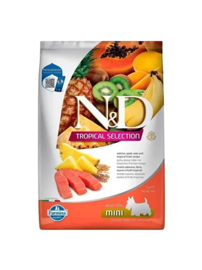 N&D Tropical Selection Somonlu Mini Adult Yetişkin Köpek Maması 5 Kg