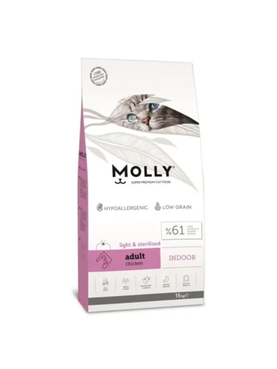 Molly Tavuklu Kısırlaştırılmış Kedi Maması 15 Kg