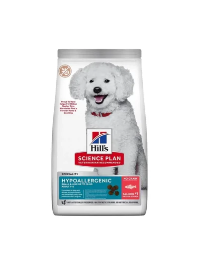 Hill's Hypoallergenic Small Mini Somonlu Yetişkin Köpek Maması 1,5 Kg